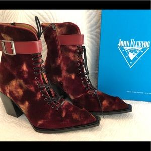 John Fluevog Must have! New to US Burgundy boot